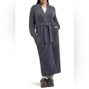NWT women’s Lenny Robe II in obsidian grey